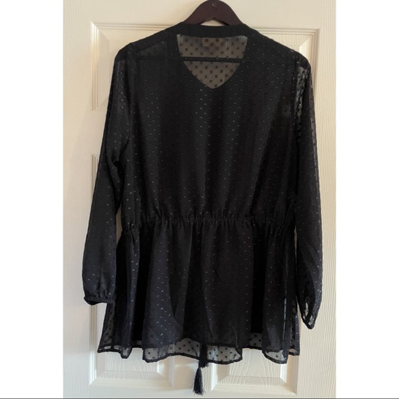 ModCloth Black Blouse - Picture 2 of 8